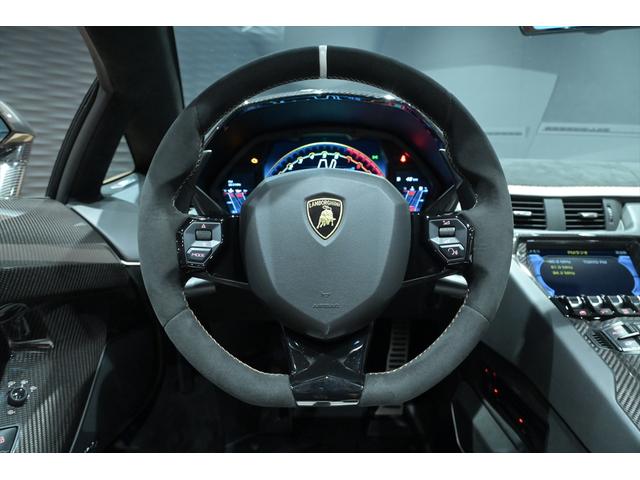 アヴェンタドール SVJロードスター Bronze Zenas/スタイルPKG/カーボンインテリアPKG/カーボンスキンPKG/カーボンフットPKG/鍛造アルミホイール/デジタルインナーミラー/Pセンサー/プロテクションフィルムFリフター(44枚目)