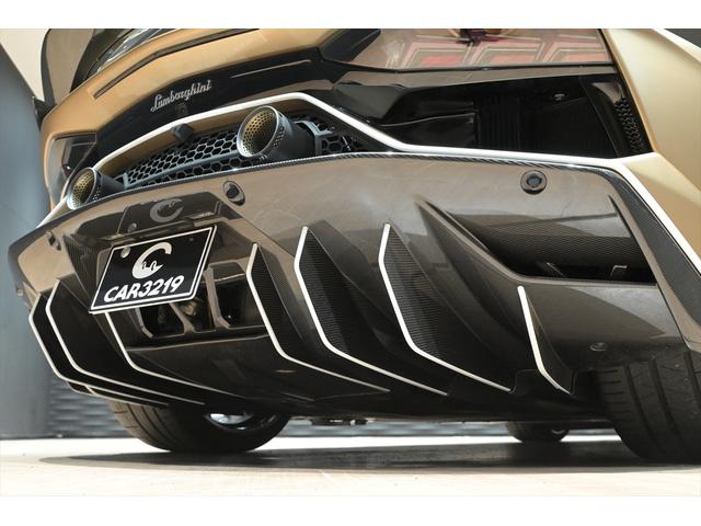 アヴェンタドール SVJロードスター Bronze Zenas/スタイルPKG/カーボンインテリアPKG/カーボンスキンPKG/カーボンフットPKG/鍛造アルミホイール/デジタルインナーミラー/Pセンサー/プロテクションフィルムFリフター(60枚目)