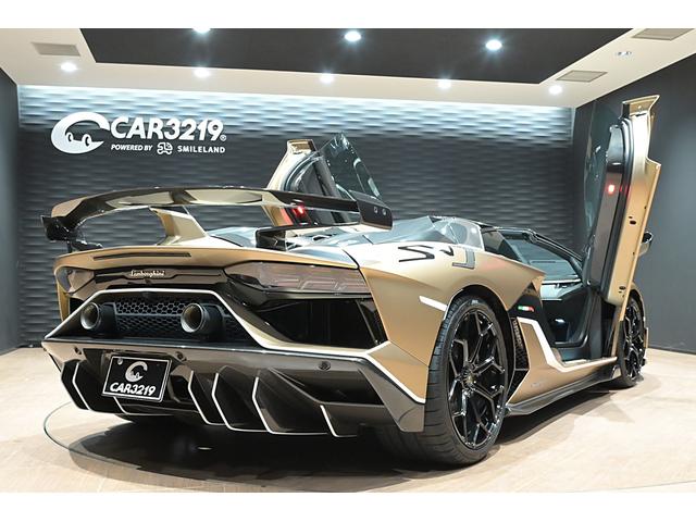 アヴェンタドール SVJロードスター Bronze Zenas/スタイルPKG/カーボンインテリアPKG/カーボンスキンPKG/カーボンフットPKG/鍛造アルミホイール/デジタルインナーミラー/Pセンサー/プロテクションフィルムFリフター(61枚目)