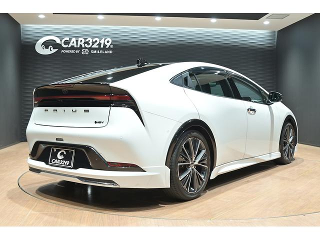 プリウス Z モデリスタエアロ/ユーザー買取/プラチナホワイトパールマイカ/パノラマルーフ/デジタルインナーミラー/純正19インチAW/全周囲カメラ/オートマチックハイビーム/シートベンチレーション/BSM(5枚目)