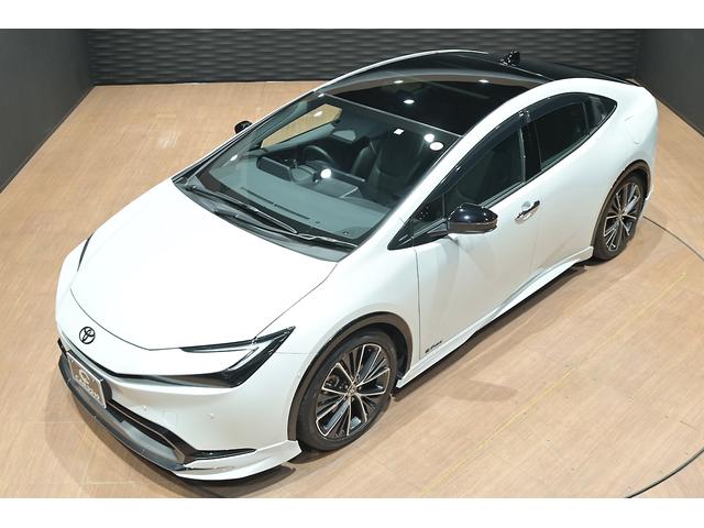 プリウス Z モデリスタエアロ/ユーザー買取/プラチナホワイトパールマイカ/パノラマルーフ/デジタルインナーミラー/純正19インチAW/全周囲カメラ/オートマチックハイビーム/シートベンチレーション/BSM(8枚目)