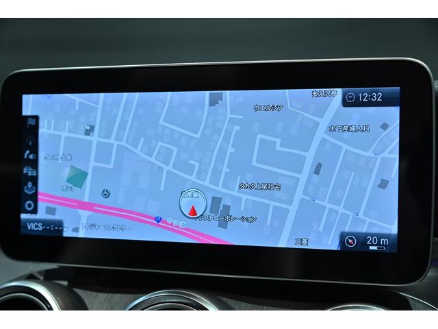 Cクラス パナメリカーナグリル付き/レーダーセーフティPKG/レザーエクスクルーシブPKG/マルチビームLEDヘッドライト/アダプティブハイビームアシストプラス/純正19インチAW/地デジ/HUD/純正車高調整(12枚目)