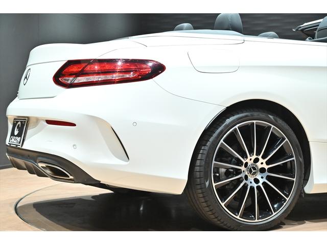 Cクラス パナメリカーナグリル付き/レーダーセーフティPKG/レザーエクスクルーシブPKG/マルチビームLEDヘッドライト/アダプティブハイビームアシストプラス/純正19インチAW/地デジ/HUD/純正車高調整(26枚目)