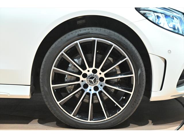 Cクラス パナメリカーナグリル付き/レーダーセーフティPKG/レザーエクスクルーシブPKG/マルチビームLEDヘッドライト/アダプティブハイビームアシストプラス/純正19インチAW/地デジ/HUD/純正車高調整(36枚目)