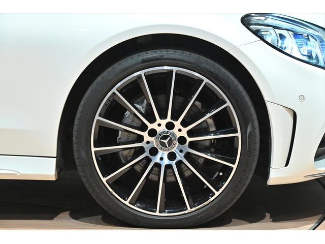 Cクラス パナメリカーナグリル付き/レーダーセーフティPKG/レザーエクスクルーシブPKG/マルチビームLEDヘッドライト/アダプティブハイビームアシストプラス/純正19インチAW/地デジ/HUD/純正車高調整(37枚目)