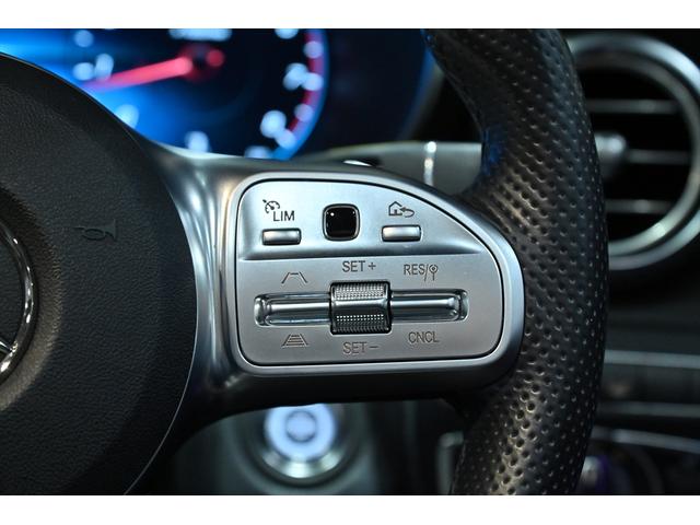 Cクラス パナメリカーナグリル付き/レーダーセーフティPKG/レザーエクスクルーシブPKG/マルチビームLEDヘッドライト/アダプティブハイビームアシストプラス/純正19インチAW/地デジ/HUD/純正車高調整(44枚目)