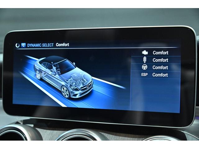 Cクラス パナメリカーナグリル付き/レーダーセーフティPKG/レザーエクスクルーシブPKG/マルチビームLEDヘッドライト/アダプティブハイビームアシストプラス/純正19インチAW/地デジ/HUD/純正車高調整(49枚目)
