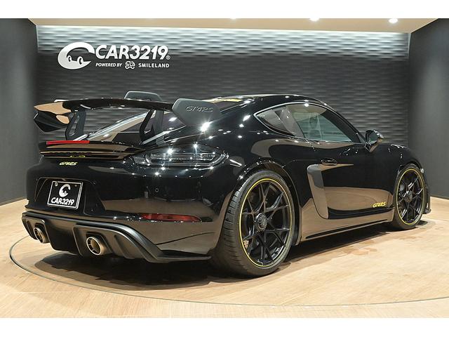 ７１８ケイマン ７１８ケイマンＧＴ４　ＲＳ　ヴァイザッハｐｋｇ／スポーツクロノｐｋｇ／アクセントｐｋｇ／ＯＰ２０インチＡＷ／カーボンドアシルガード／ＰＡＳＭ／イエローシートベルト／ナイロン製ドアオープナー／スポーツエグゾースト／フロントリフター（5枚目）