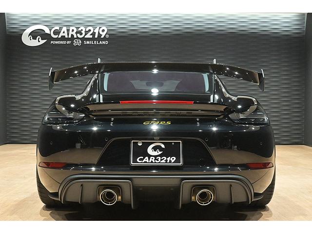 ７１８ケイマン ７１８ケイマンＧＴ４　ＲＳ　ヴァイザッハｐｋｇ／スポーツクロノｐｋｇ／アクセントｐｋｇ／ＯＰ２０インチＡＷ／カーボンドアシルガード／ＰＡＳＭ／イエローシートベルト／ナイロン製ドアオープナー／スポーツエグゾースト／フロントリフター（7枚目）