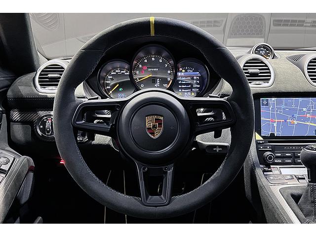 ７１８ケイマン ７１８ケイマンＧＴ４　ＲＳ　ヴァイザッハｐｋｇ／スポーツクロノｐｋｇ／アクセントｐｋｇ／ＯＰ２０インチＡＷ／カーボンドアシルガード／ＰＡＳＭ／イエローシートベルト／ナイロン製ドアオープナー／スポーツエグゾースト／フロントリフター（49枚目）