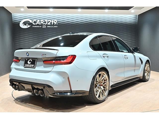 Ｍ３ Ｍ３　ＭＴファイナル・エディション　国内１５０台／ブルックリングレー５０台限定／鍛造８２６ＭゴールドブロンズＡＷ／黒レザー／ハーマンカードン／カーボンインテリア／Ｍスポーツエキゾースト／全周囲カメラ／ＡｐｐｌｅＣａｒＰｌａｙ／ＨＵＤ（4枚目）