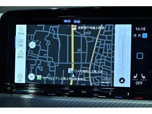 ゴルフＲ ベースグレード　ワンオ－ナ－／純正１９インチＡＷ／純正ドライブレコーダー前後／オートライト／ＢＳＭ／ＨＵＤ／Ｒ専用ハーフレザ－シ－ト／シ－トヒーター（13枚目）