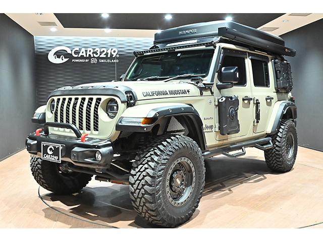 ジープ・ラングラーアンリミテッド リミテッドＥＤウィズサンライダフリップＴフォーハドＴ　ゴビカラー／テールゲートテーブル／ＴＥＱＵＩＳＯＮスペアタンク／カリフォルニアマッドスタージュリカン／ラフカントリーステアリングダンパー／ＡＲＢサイドオーニング／アイキャンパ－ルーフテント（62枚目）