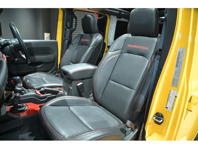 ジープ・ラングラーアンリミテッド ルビコン スカイワンタッチパワートップ 49台限定車/ヘラヤライエロー/純正電動ソフトトップ/ボンネットシールド/専用19インチAW/専用ロゴステッカー/専用デフロック機構/シートヒーター/ステアリングヒーター/BFグドリッヂMTタイヤ(20枚目)