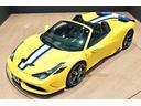 ４５８スペチアーレＡ ベースグレード　世界限定４９９台／正規Ｄ車／Ｇｉａｌｌｏ　Ｔｒｉｐｒｏ　Ｓｔｒａｔｏ／ＮＡＲＴレーシングストライプ／カーボンエクステリア／３Ｄカーボンレーシングシート／前後コーナーセンサー／ＬＥＤステアリング（5枚目）