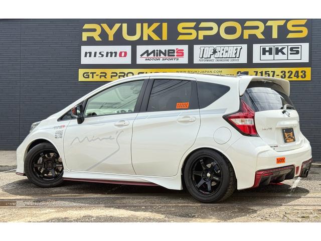 ノート ニスモ　Ｓ　ブラックリミテッド　ＭＩＮＥ’Ｓ　デモカー　マインズ　フルチューニング　ＮＩＳＭＯ　Ｓ　５ＭＴ　ガレージ保管（19枚目）