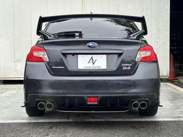 WRX S4 2.0GT-Sアイサイト 社外SDナビTV STiアンダーエアロ 大型リアスポイラー HKS車高調 Defiブーストメーター レーダークルーズ HIDヘッドライト バックカメラ ハーフレザーシート スマートキー ETC(6枚目)