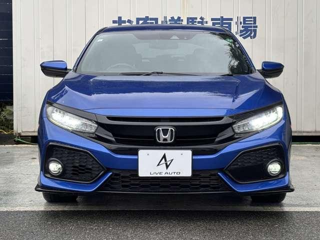 シビック ハッチバック 大型ナビTV 大型リアウィング  ホンダセンシングLEDヘッドライト&フォグランプ バックカメラ シートヒーター 純正18インチアルミ ビルトインETC(3枚目)