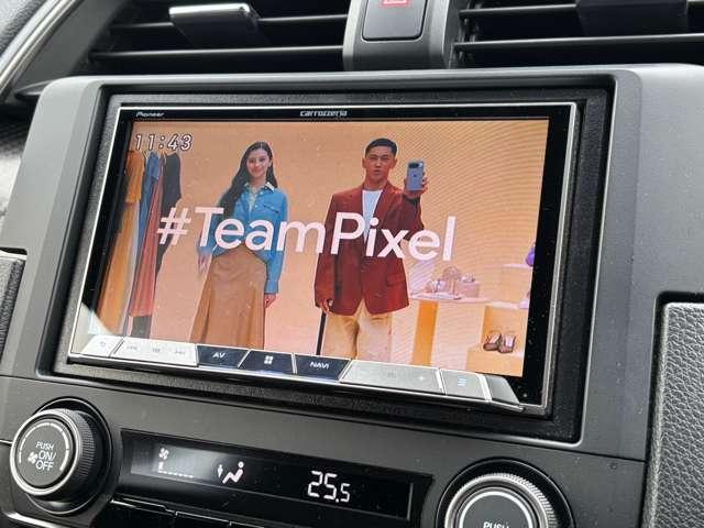 シビック ハッチバック 大型ナビTV 大型リアウィング  ホンダセンシングLEDヘッドライト&フォグランプ バックカメラ シートヒーター 純正18インチアルミ ビルトインETC(10枚目)