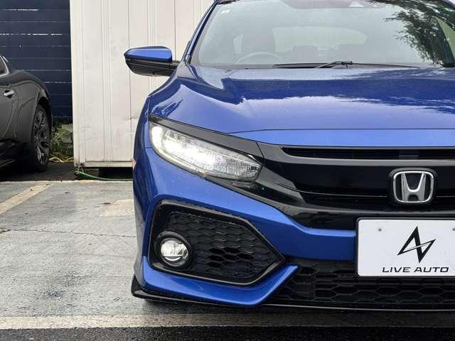 シビック ハッチバック 大型ナビTV 大型リアウィング  ホンダセンシングLEDヘッドライト&フォグランプ バックカメラ シートヒーター 純正18インチアルミ ビルトインETC(20枚目)