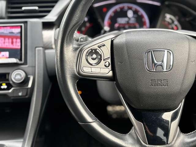 シビック ハッチバック 大型ナビTV 大型リアウィング  ホンダセンシングLEDヘッドライト&フォグランプ バックカメラ シートヒーター 純正18インチアルミ ビルトインETC(37枚目)