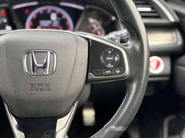 シビック ハッチバック 大型ナビTV 大型リアウィング  ホンダセンシングLEDヘッドライト&フォグランプ バックカメラ シートヒーター 純正18インチアルミ ビルトインETC(38枚目)