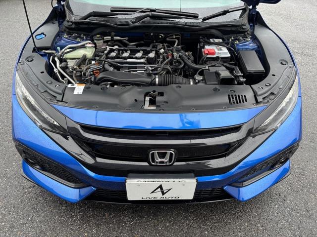 シビック ハッチバック 大型ナビTV 大型リアウィング  ホンダセンシングLEDヘッドライト&フォグランプ バックカメラ シートヒーター 純正18インチアルミ ビルトインETC(47枚目)