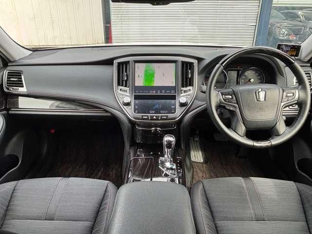 クラウンハイブリッド アスリートS 後期型 メーカーナビTV バックカメラ オプション18インチアルミ TEIN車高調 LEDヘッドライト トランクスポイラー シート&ステアリングヒーター スマートキー&プッシュスタート ETC(2枚目)