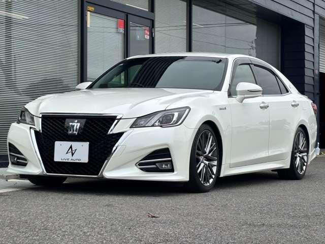 クラウンハイブリッド アスリートS 後期型 メーカーナビTV バックカメラ オプション18インチアルミ TEIN車高調 LEDヘッドライト トランクスポイラー シート&ステアリングヒーター スマートキー&プッシュスタート ETC(18枚目)