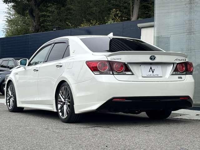 クラウンハイブリッド アスリートS 後期型 メーカーナビTV バックカメラ オプション18インチアルミ TEIN車高調 LEDヘッドライト トランクスポイラー シート&ステアリングヒーター スマートキー&プッシュスタート ETC(19枚目)