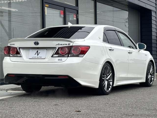 クラウンハイブリッド アスリートS 後期型 メーカーナビTV バックカメラ オプション18インチアルミ TEIN車高調 LEDヘッドライト トランクスポイラー シート&ステアリングヒーター スマートキー&プッシュスタート ETC(20枚目)