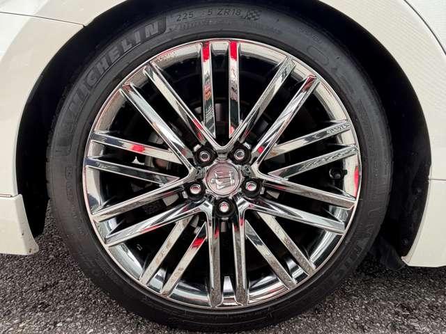 クラウンハイブリッド アスリートS 後期型 メーカーナビTV バックカメラ オプション18インチアルミ TEIN車高調 LEDヘッドライト トランクスポイラー シート&ステアリングヒーター スマートキー&プッシュスタート ETC(25枚目)