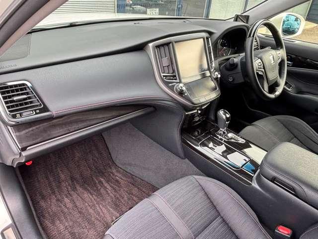 クラウンハイブリッド アスリートS 後期型 メーカーナビTV バックカメラ オプション18インチアルミ TEIN車高調 LEDヘッドライト トランクスポイラー シート&ステアリングヒーター スマートキー&プッシュスタート ETC(35枚目)