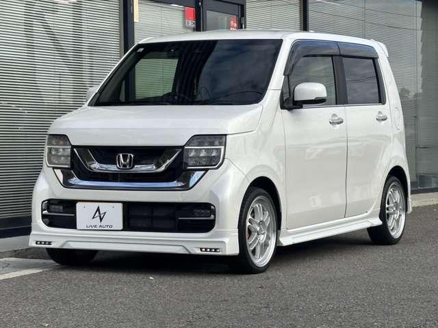 Ｎ－ＷＧＮカスタム Ｌ・ターボホンダセンシング　大型ナビＴＶ・バックカメラ・無限エアロ・シートヒーター・レーダークルーズコントロール・車線逸脱警報・コーナーセンサー・ドライブレコーダー・ＥＴＣ・ＬＥＤヘッドライト＆フォグライト・社外１６インチＡＷ（18枚目）