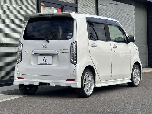 Ｎ－ＷＧＮカスタム Ｌ・ターボホンダセンシング　大型ナビＴＶ・バックカメラ・無限エアロ・シートヒーター・レーダークルーズコントロール・車線逸脱警報・コーナーセンサー・ドライブレコーダー・ＥＴＣ・ＬＥＤヘッドライト＆フォグライト・社外１６インチＡＷ（20枚目）