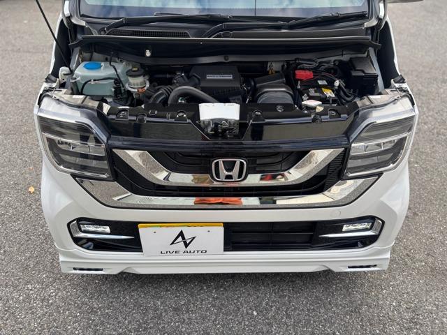 Ｎ－ＷＧＮカスタム Ｌ・ターボホンダセンシング　大型ナビＴＶ・バックカメラ・無限エアロ・シートヒーター・レーダークルーズコントロール・車線逸脱警報・コーナーセンサー・ドライブレコーダー・ＥＴＣ・ＬＥＤヘッドライト＆フォグライト・社外１６インチＡＷ（21枚目）
