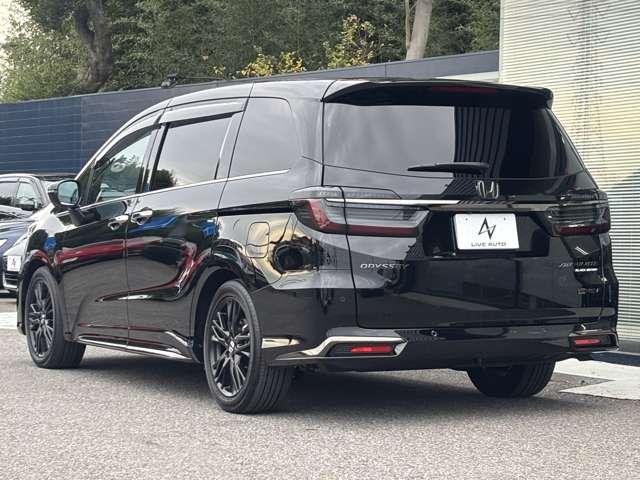 オデッセイハイブリッド 大型ナビ TV 全周囲カメラ 後席大型モニター 黒革 パワーシート シートヒーター 2ndシートオットマン 電動リアゲート LEDヘッドライト 両側パワースライド 専用塗装18インチアルミ ETC(27枚目)