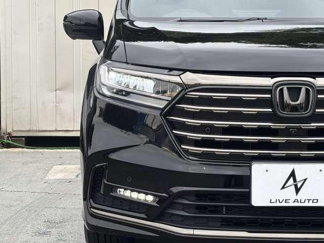 オデッセイハイブリッド 大型ナビ TV 全周囲カメラ 後席大型モニター 黒革 パワーシート シートヒーター 2ndシートオットマン 電動リアゲート LEDヘッドライト 両側パワースライド 専用塗装18インチアルミ ETC(29枚目)