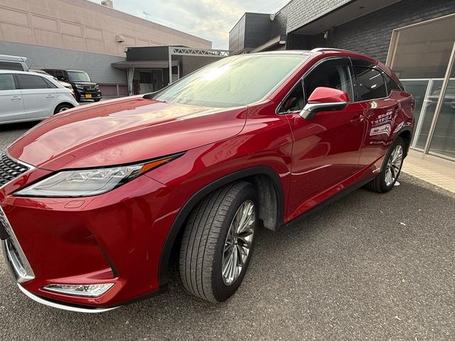 RX RX450h バージョンL パノラマルーフ 純正ナビ ステアリングヒーター シートヒーター&クーラー パノラミックビューモニター パワーバックドア ヘッドアップディスプレイ 4WD 純正スノーマット 純正エンジンスターター(6枚目)