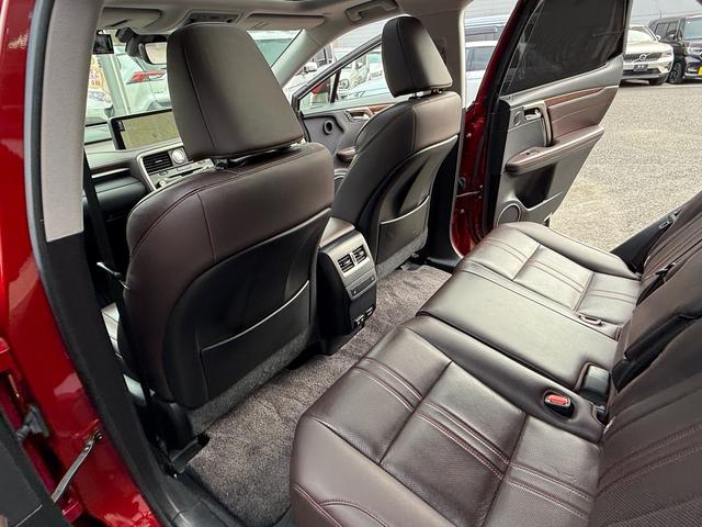 RX RX450h バージョンL パノラマルーフ 純正ナビ ステアリングヒーター シートヒーター&クーラー パノラミックビューモニター パワーバックドア ヘッドアップディスプレイ 4WD 純正スノーマット 純正エンジンスターター(32枚目)