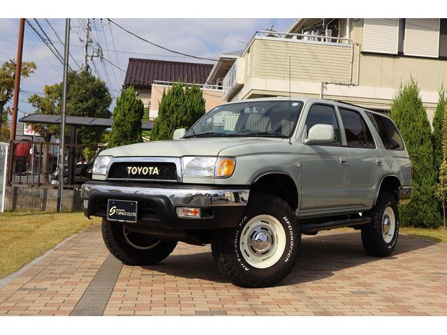 ハイラックスサーフ SSR-X US4RUNNER仕様 ナローボディ JAOSリフトアップキット DEAN16インチAW メッキバンパー クリスタルヘッドライト LEDテール CarrozzeriaナビフルセグBカメラ シートカバー(2枚目)