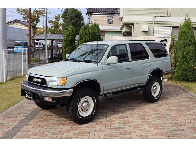 ハイラックスサーフ SSR-X US4RUNNER仕様 ナローボディ JAOSリフトアップキット DEAN16インチAW メッキバンパー クリスタルヘッドライト LEDテール CarrozzeriaナビフルセグBカメラ シートカバー(4枚目)