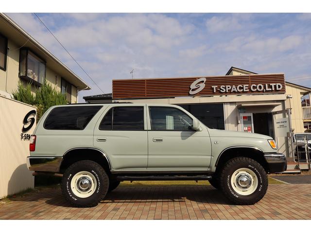 ハイラックスサーフ SSR-X US4RUNNER仕様 ナローボディ JAOSリフトアップキット DEAN16インチAW メッキバンパー クリスタルヘッドライト LEDテール CarrozzeriaナビフルセグBカメラ シートカバー(6枚目)