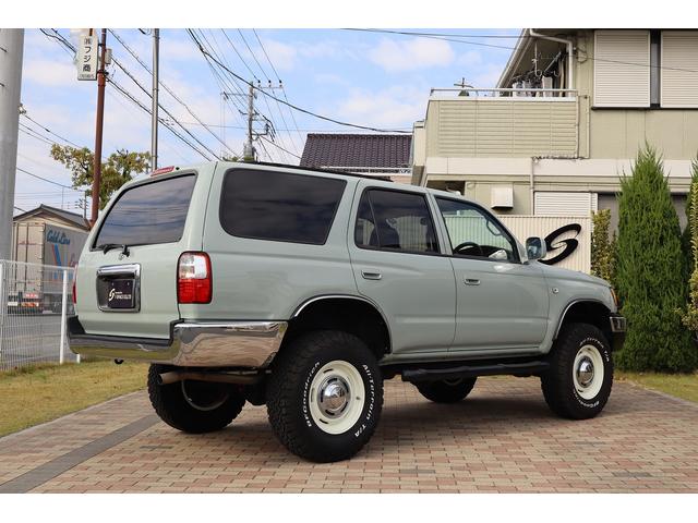 ハイラックスサーフ SSR-X US4RUNNER仕様 ナローボディ JAOSリフトアップキット DEAN16インチAW メッキバンパー クリスタルヘッドライト LEDテール CarrozzeriaナビフルセグBカメラ シートカバー(12枚目)