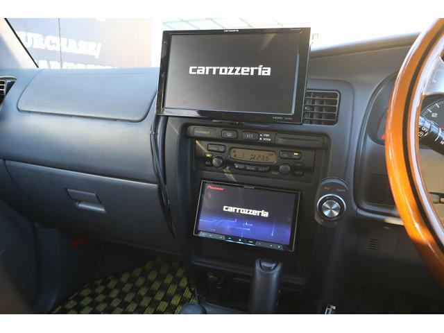 ハイラックスサーフ SSR-X US4RUNNER仕様 ナローボディ JAOSリフトアップキット DEAN16インチAW メッキバンパー クリスタルヘッドライト LEDテール CarrozzeriaナビフルセグBカメラ シートカバー(14枚目)