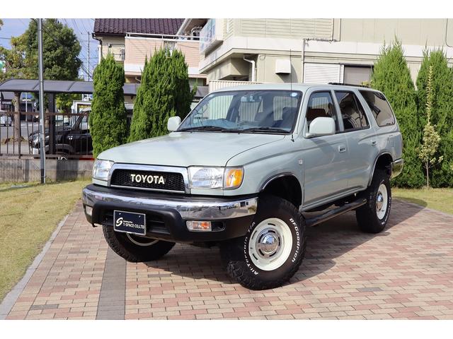 ハイラックスサーフ SSR-X US4RUNNER仕様 ナローボディ JAOSリフトアップキット DEAN16インチAW メッキバンパー クリスタルヘッドライト LEDテール CarrozzeriaナビフルセグBカメラ シートカバー(53枚目)