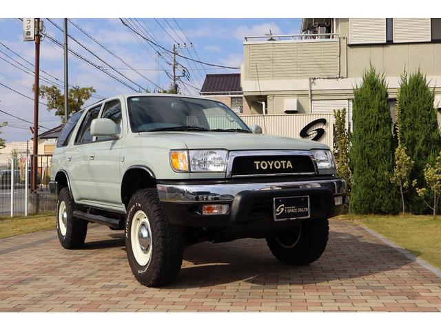 ハイラックスサーフ SSR-X US4RUNNER仕様 ナローボディ JAOSリフトアップキット DEAN16インチAW メッキバンパー クリスタルヘッドライト LEDテール CarrozzeriaナビフルセグBカメラ シートカバー(54枚目)