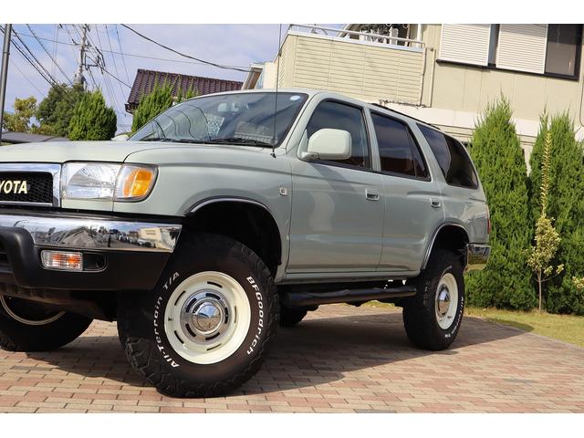 ハイラックスサーフ SSR-X US4RUNNER仕様 ナローボディ JAOSリフトアップキット DEAN16インチAW メッキバンパー クリスタルヘッドライト LEDテール CarrozzeriaナビフルセグBカメラ シートカバー(58枚目)