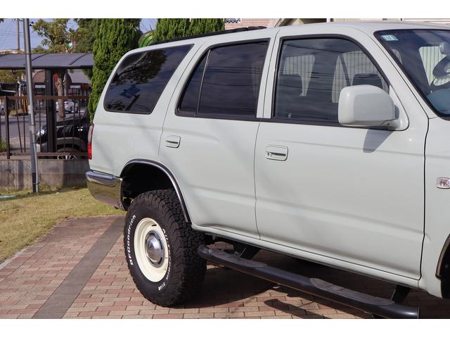 ハイラックスサーフ SSR-X US4RUNNER仕様 ナローボディ JAOSリフトアップキット DEAN16インチAW メッキバンパー クリスタルヘッドライト LEDテール CarrozzeriaナビフルセグBカメラ シートカバー(59枚目)