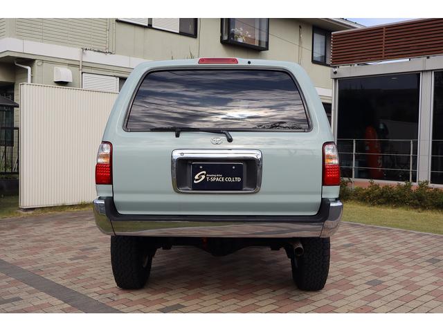 ハイラックスサーフ SSR-X US4RUNNER仕様 ナローボディ JAOSリフトアップキット DEAN16インチAW メッキバンパー クリスタルヘッドライト LEDテール CarrozzeriaナビフルセグBカメラ シートカバー(67枚目)